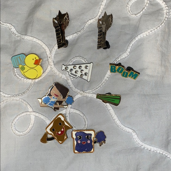 Varsity Accessories - Varsity brand cheer pins